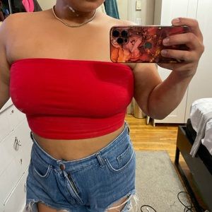 Red Tube Top